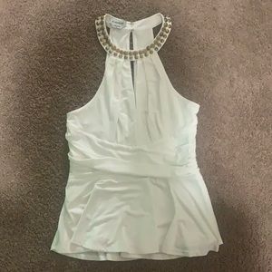 Cleaning out closet.